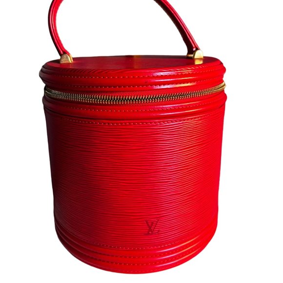 Louis Vuitton Handbags - Louis Vuitton Epi Cannes Castilian Red